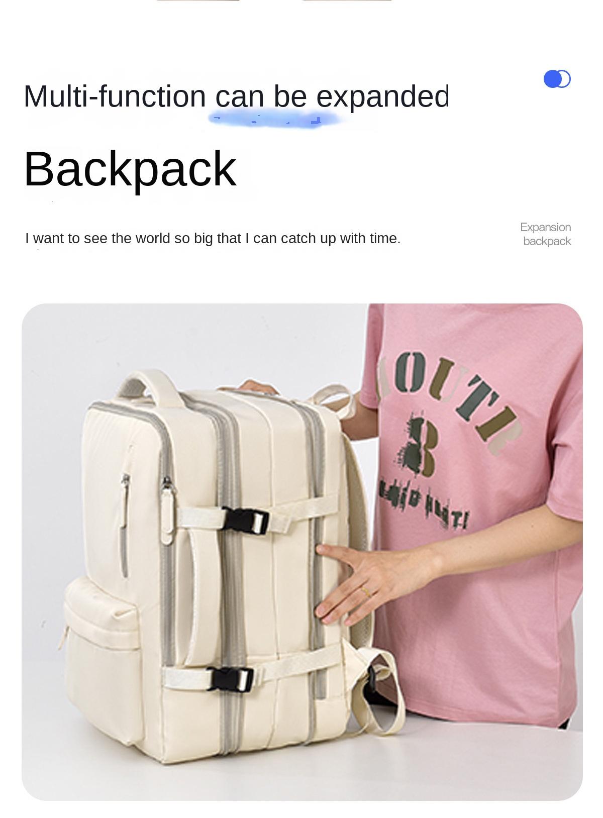 Large Capacity Fashion Backpack High-Grade Travel Women-Fashion Package