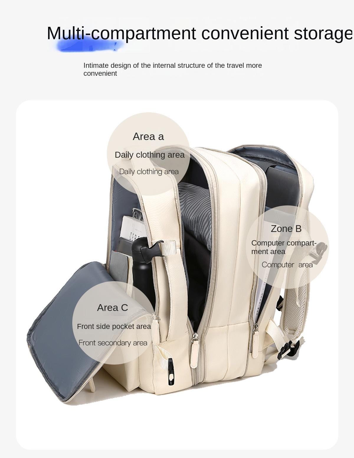 Large Capacity Fashion Backpack High-Grade Travel Women-Fashion Package