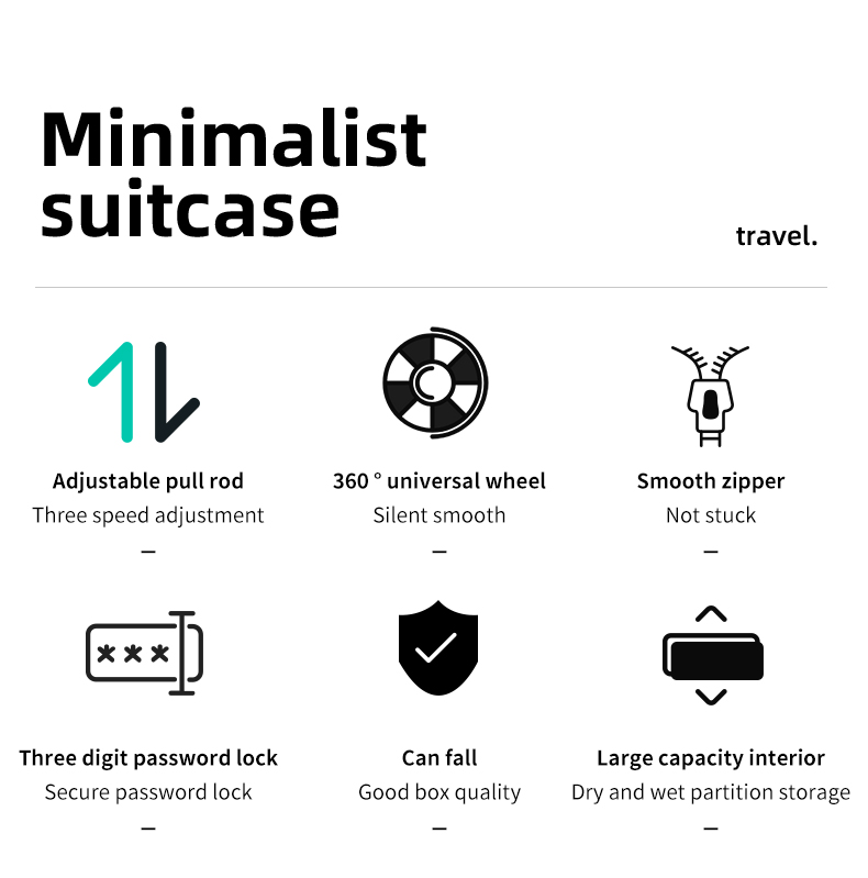 1682-20/22/24/26/28 inch ABS hardshell Ligtweight Carry on suitcase USB Charging interface and cup holder luggage,Family travel suitcase