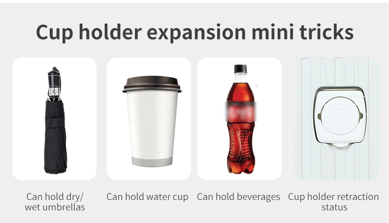 1682-20/22/24/26/28 inch ABS hardshell Ligtweight Carry on suitcase USB Charging interface and cup holder luggage,Family travel suitcase