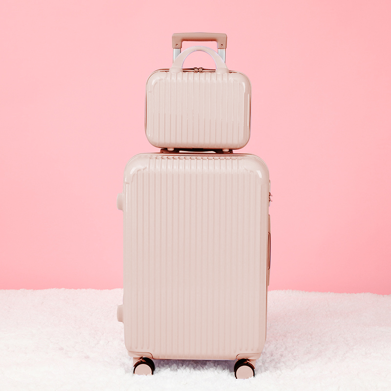 805 14 inch Mini Travel Suitcase Cosmetic Box  Combination lock suitcase