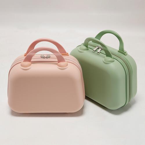 (998)14 "suitcase Makeup box bag -Fashion Package Mother-and-Child Set Luggage Women's Large Capacity Travel Suitcase Men's Trolley Suitcase Korean-Style Combination Lock Suitcase Carry-On Suitcase Leather Suitcase