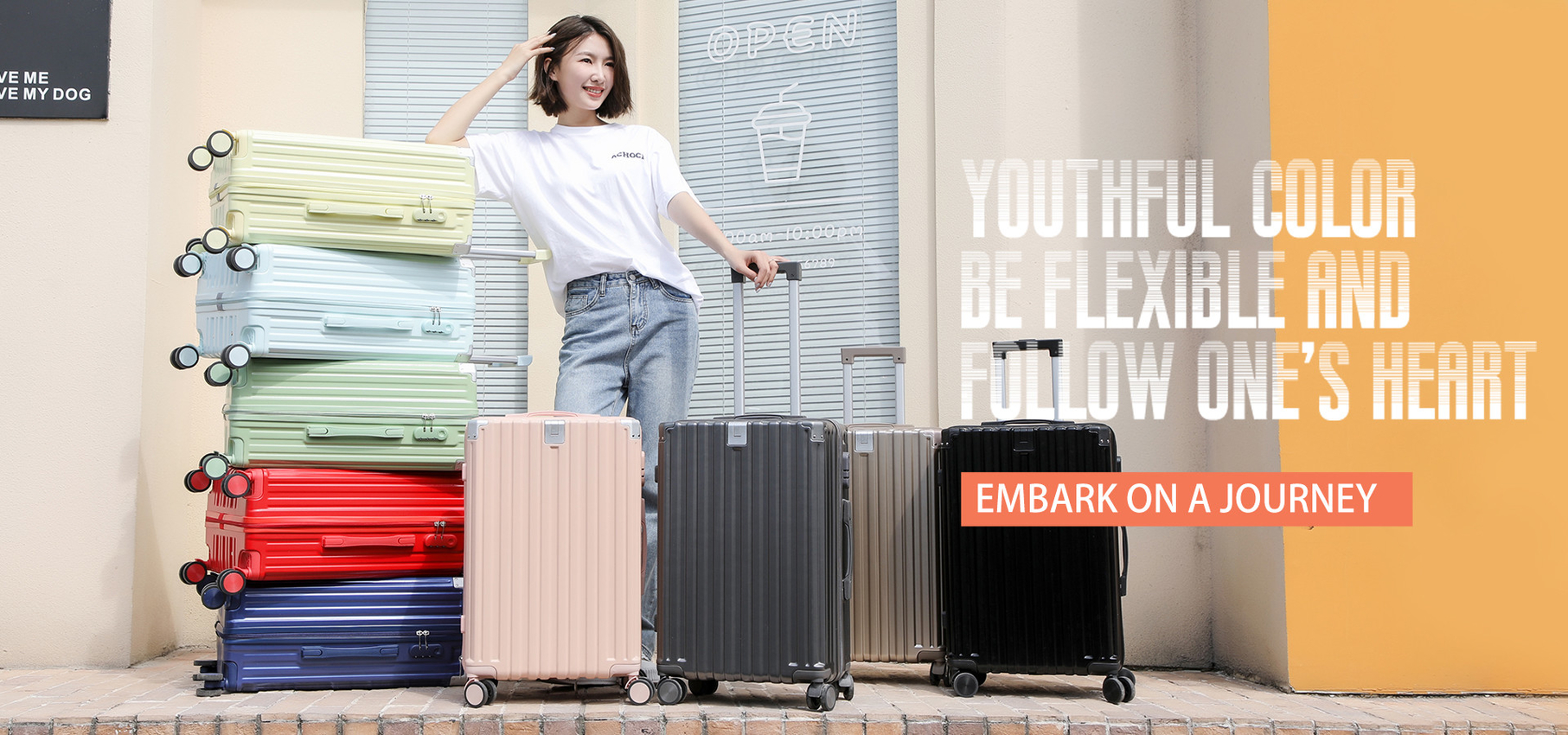 The perfect collection of suitcases