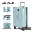Bagasi kata laluan kapasitas tinggi baru, rancangan pemegang cawan, antaramuka muatan USB, bahan ABS+PVC, selamat, kuat dan kekal, bagasi perjalanan