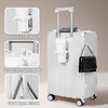 New cup holder Mute universal wheel password box for travel luggage, durable and large capacity luggage for both male and female students Bags