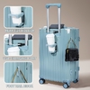 New cup holder Mute universal wheel password box for travel luggage, durable and large capacity luggage for both male and female students Bags