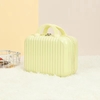 Bagasi Kasus Kosmetik Perempuan Set 2 Kepala 14+20/24/28 inci boleh dipadangkan, Warna Candy Kecil Baru Suitcase Lelaki 4 Roda 360° Kepala Kulit Terkod Travel luggage