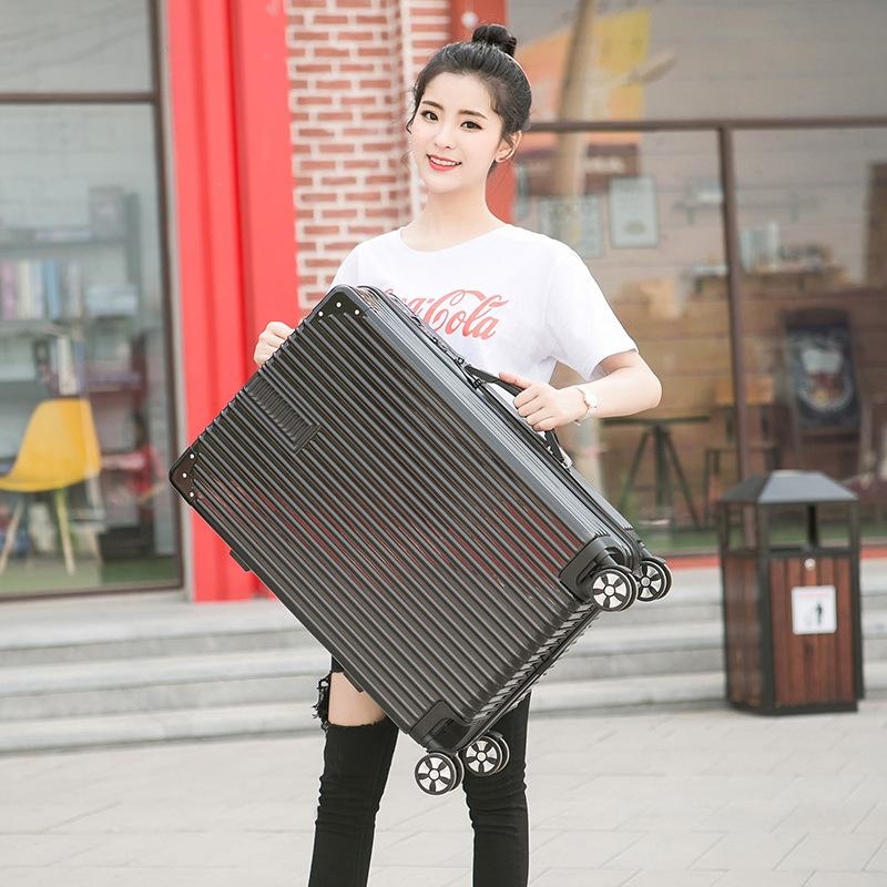 Luggage box, female trolley box, 20 inch password box, universal wheel boarding box,  boys and girls luggage boarding box Bags   Travel
