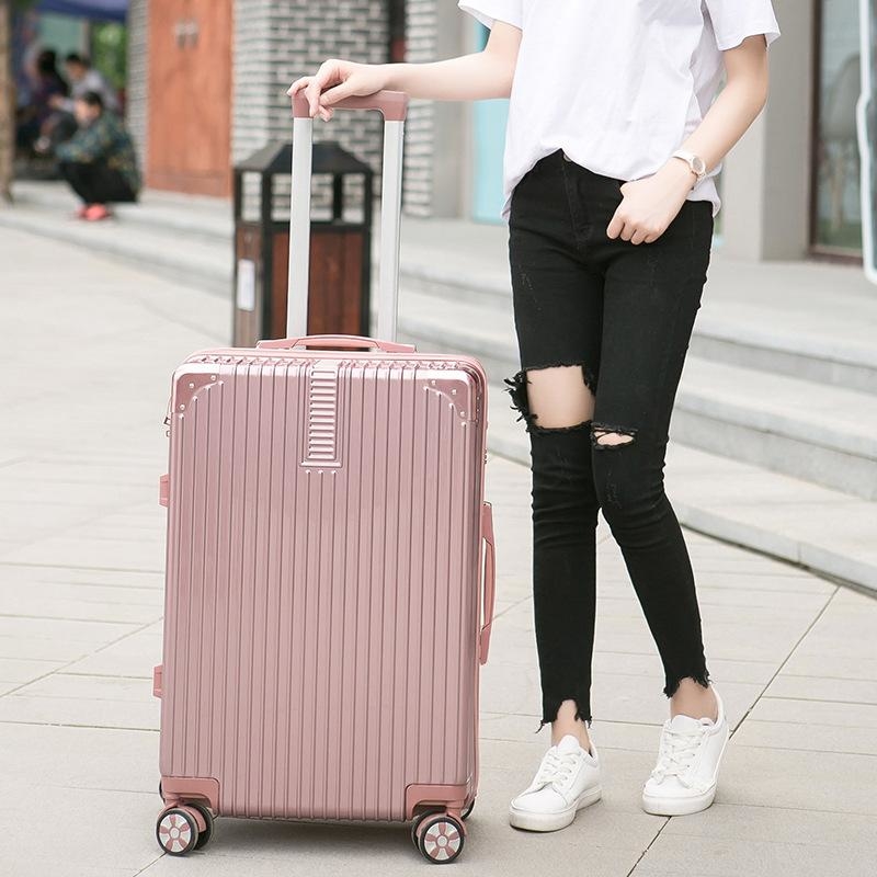 Luggage box, female trolley box, 20 inch password box, universal wheel boarding box,  boys and girls luggage boarding box Bags   Travel