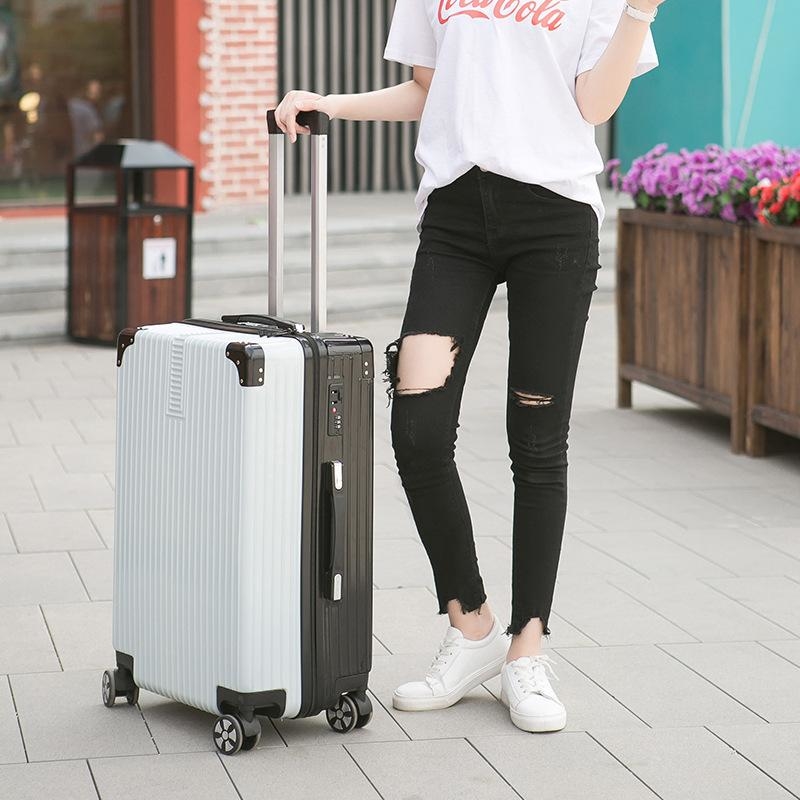 Luggage box, female trolley box, 20 inch password box, universal wheel boarding box,  boys and girls luggage boarding box Bags   Travel