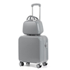 Mini luggage, lightweight and small boarding suitcase, women's password travel suitcase, small men's 18 inch small and fresh