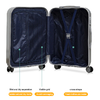 Luggage cup holder style internet famous 20 inch 24 universal wheel password box 26 durable and sturdy travel suitcase suitcase