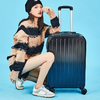 2025 Spring New Candy Color ABS Luggage Universal Wheel Lightweight Waterproof Boarding Case Password Lock 3000 Times Durable Trolley Travel Case