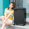 2025New 20-28 inch business universal wheel luggage compartment 907 zipper style luxurious multi-color optional ABS+PC material