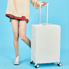 2025 new ABS material luggage compartment - waterproof and anti-theft, universal wheels, solid color, large capacity, ergonomic design (available in multiple sizes of 20-26 inches)