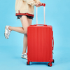 2025 new ABS material luggage compartment - waterproof and anti-theft, universal wheels, solid color, large capacity, ergonomic design (available in multiple sizes of 20-26 inches)