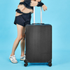 2025 new ABS material luggage compartment - waterproof and anti-theft, universal wheels, solid color, large capacity, ergonomic design (available in multiple sizes of 20-26 inches)