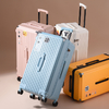 Japanese 5-wheel 30% shock-absorbing luggage compartment | 12KM silent test+antibacterial lining | TSA password lock/multiple size options/lightweight PC material