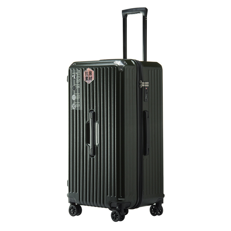 Japanese 5-wheel 30% shock-absorbing luggage compartment | 12KM silent test+antibacterial lining | TSA password lock/multiple size options/lightweight PC material
