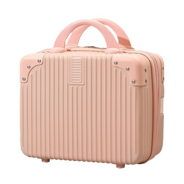 2024 Spring New Home Storage Makeup Bag ABS+PC Material Waterproof Multi functional Multi color Optional Luxury Bag Corner/Matte Style