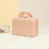 2025 Spring New Home Storage Makeup Bag ABS+PC Material Waterproof Multi functional Multi color Optional Luxury Bag Corner/Matte Style