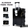 1682-20/22/24/26/28 inch ABS hardshell Ligtweight Carry on suitcase USB Charging interface and cup holder luggage,Family travel suitcase 1682-20/22/24/26/28 inch ABS hardshell Ligtweight Carry on suitcase USB Charging interface and cup holder luggage,Family travel suitcase