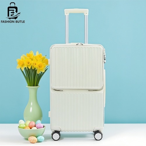 2025 Kotak Penerbangan Berfungsi Buka Hadapan Baru 20 /24/26 inci Beg Perjalanan Mudah Bag Komputer Fleksibel